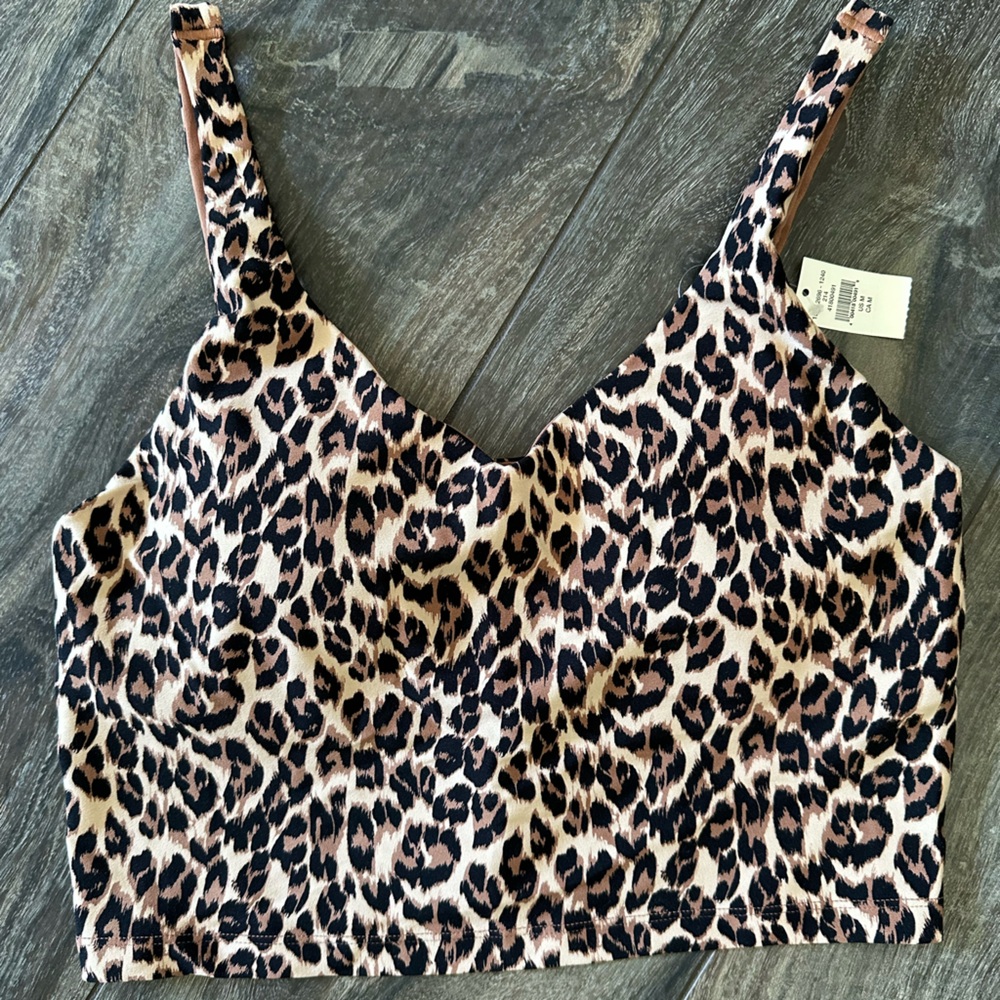 Leopard Print Bra Top